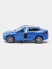 Машина металл BMW X6 длина 12 см, инерционная, синий