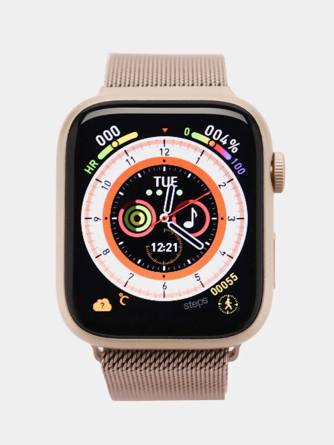 Золотой смарт часы 9 серии 45/41 мм, Smart Watch 9 серии