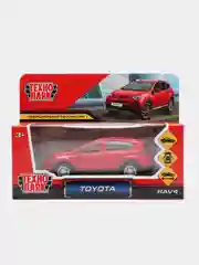 Металлическая модель TOYOTA RAV4 инерционная, цвет красный