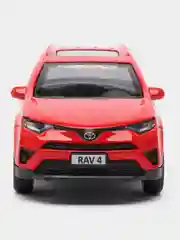 Металлическая модель TOYOTA RAV4 инерционная, цвет красный