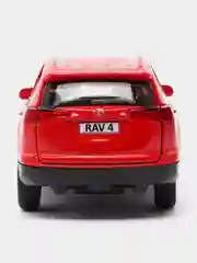Металлическая модель TOYOTA RAV4 инерционная, цвет красный