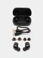 Наушники Blackview AirBuds 1, управление прикосновением, микрофон, до 20 часов, черные