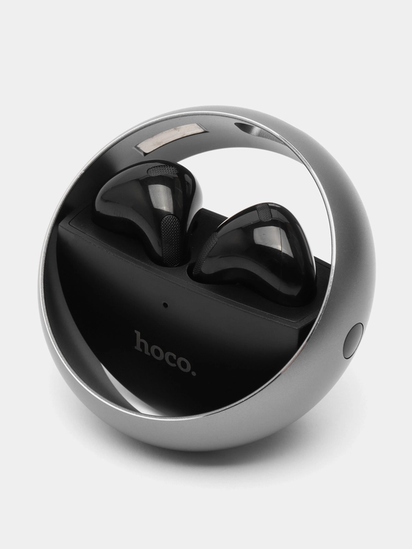 Наушники Hoco EW23 TWS, беспроводные, вкладыши, BT5.3, 30/250 мАч, микрофон, серые