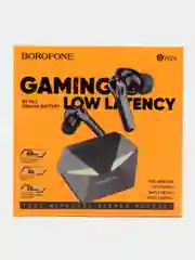 Наушники беспроводные Borofone BW24, вакуумные, TWS, микрофон, BT5.3, 30/250 мАч, чёрные