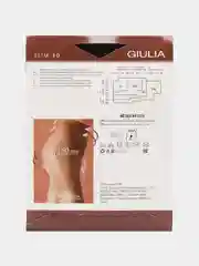 Черный колготки корректирующие Giulia SLIM 40/150 PREMIUM