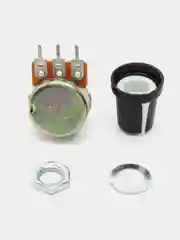 Переменный резистор, потенцмометр WH148 15мм 3-контактный линейный для Arduino