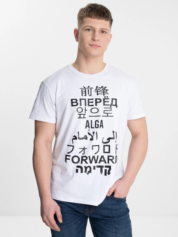 Футболка мужская "Алга", 8 языков
