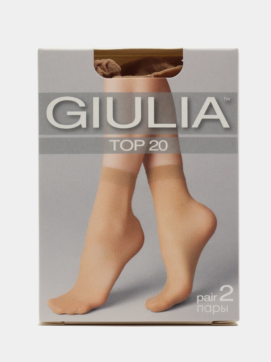 Карамельный носки женские Giulia TOP 20 (10 п) 10 пар