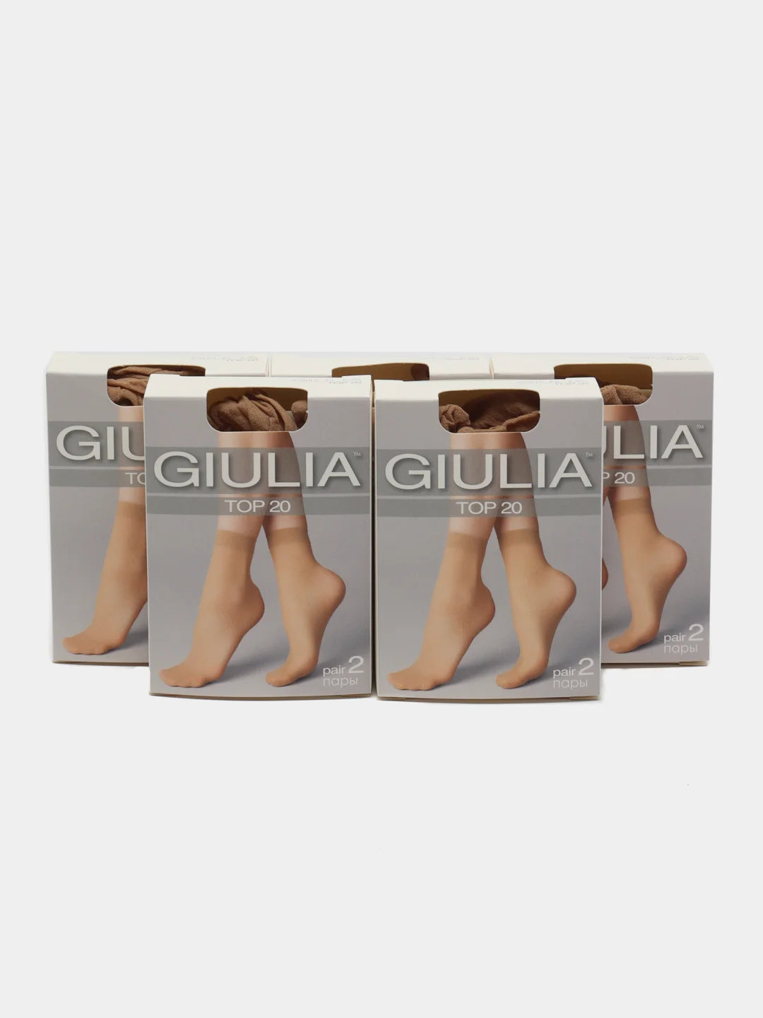 Карамельный носки женские Giulia TOP 20 (10 п) 10 пар