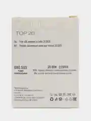 Разноцветный носки женские Giulia TOP 20 (6 п) 6 пар