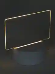 Светодиодная доска для рисования, с LED подсветкой, ночник для рисования, подарок