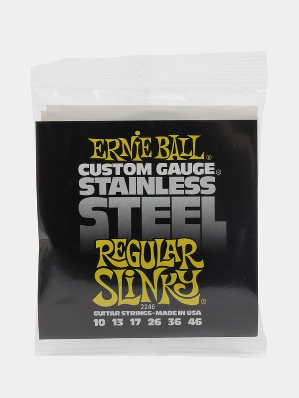 Струны для электрогитары Ernie Ball 2246 Stainless Steel