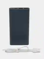 Темно-синий внешний аккумулятор  Power Bank 3: 10000, 20000, 30000 мАч