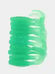 Зеленый силиконовая приманка (США) 10 и 100 шт, Curl Tail Grub, рыболовный силикон твистер
