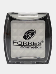 Тени для век однотонные матовые белые Farres, № 01