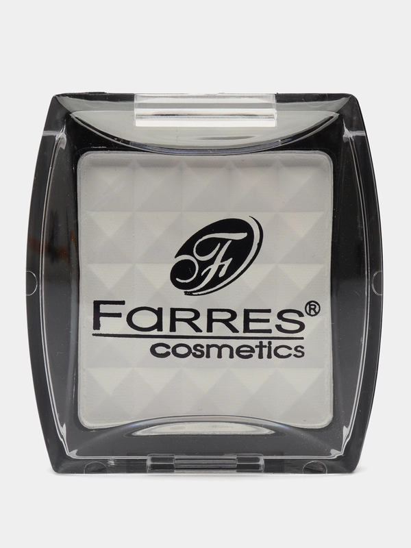 Тени для век однотонные матовые белые Farres, № 01