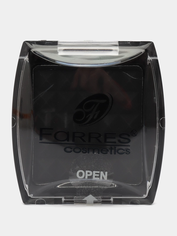 Тени для век однотонные матовые черные Farres, № 07