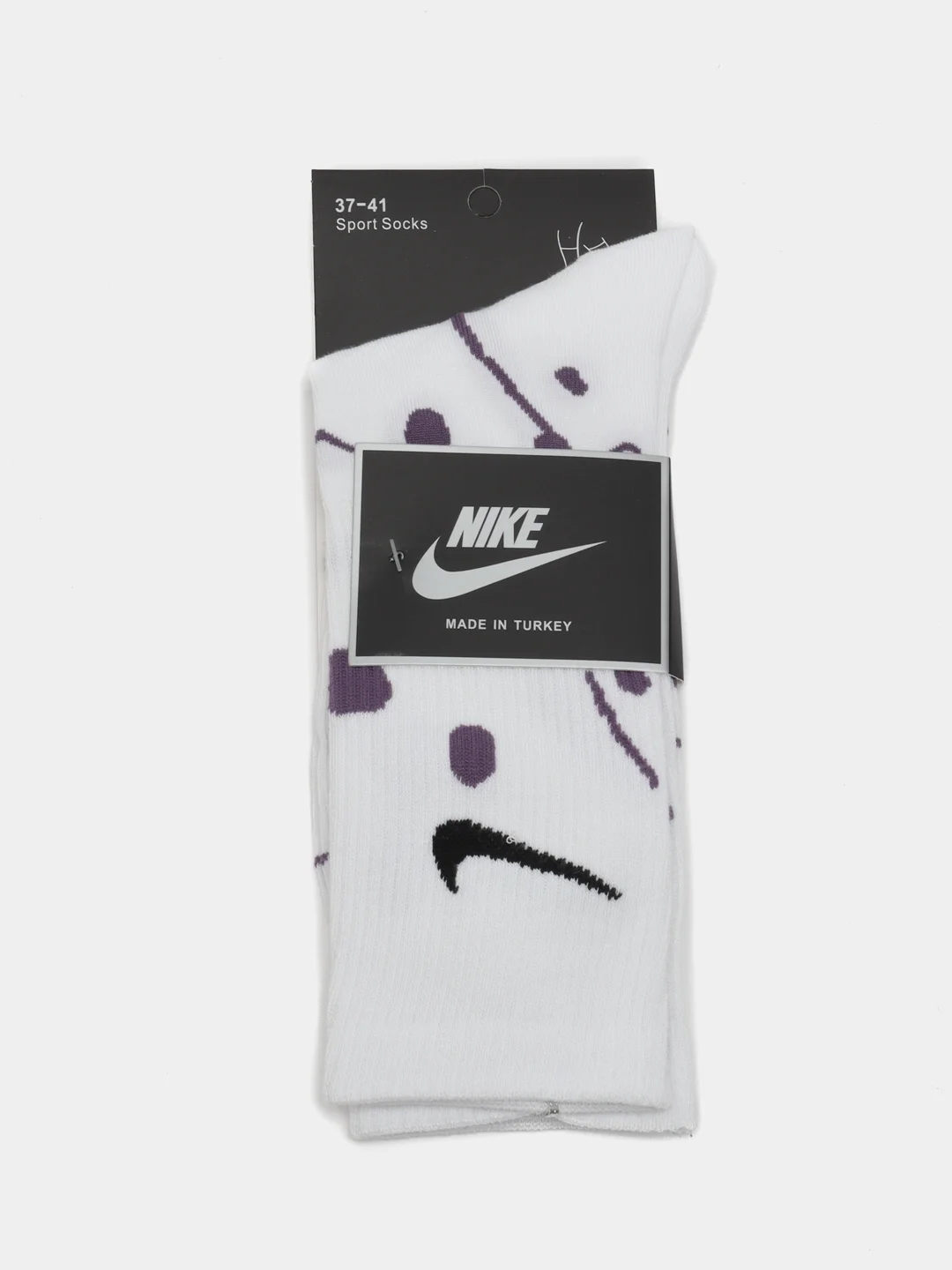 Тёмно-розовый носки Nike, унсекс, длиные