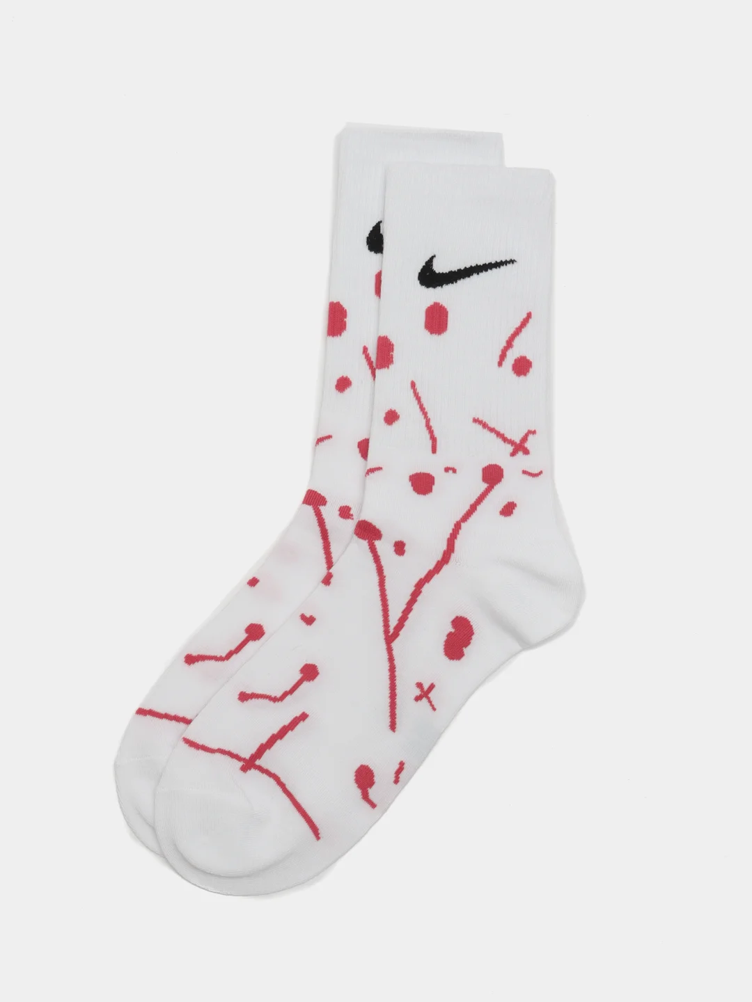 Тёмно-розовый носки Nike, унсекс, длиные