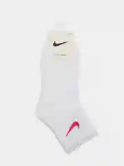 Красный носки Nike, средние, с принтом