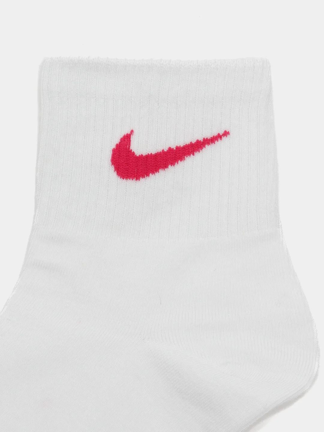 Красный носки Nike, средние, с принтом