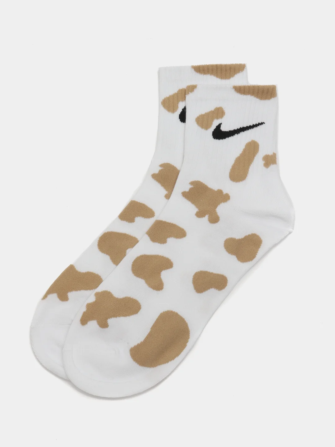 Бежевый носки Nike, женские
