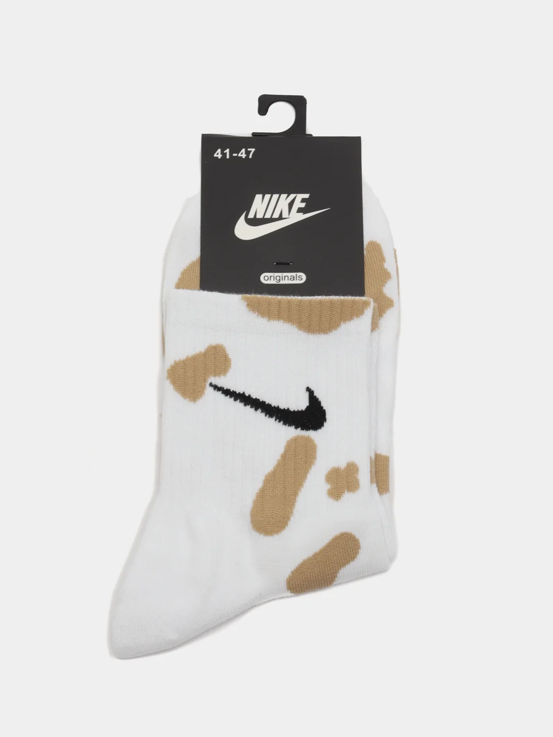 Бежевый носки Nike, женские