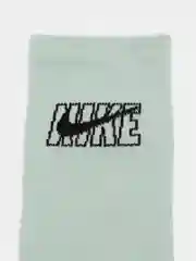 Салатовый носки Nike, унисекс, длинные