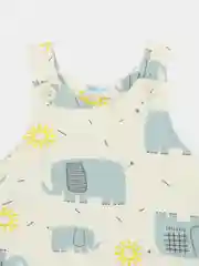 Молочный полукомбинезон для новорожденных ( 3-9 мес)