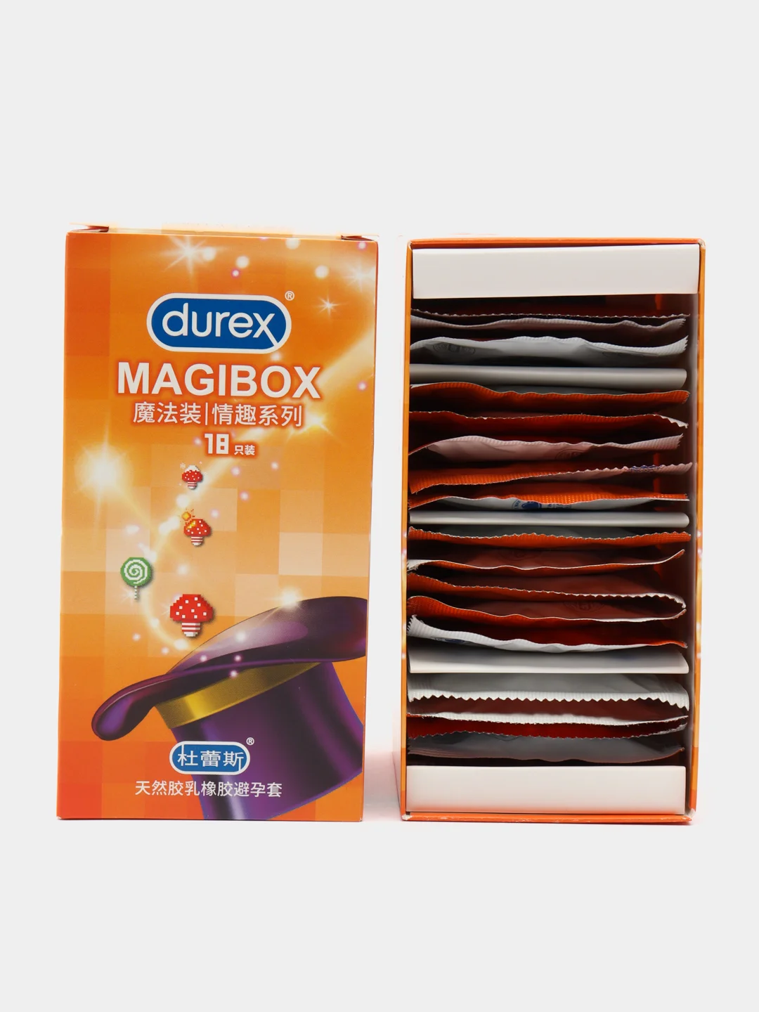 Презервативы Durex Magibox, 18 штук