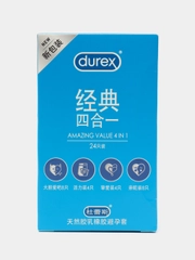 Презервативы Durex Amazing Value 4 in 1, 24 штуки