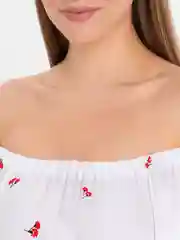 Белый женский комплект, топ и шорты