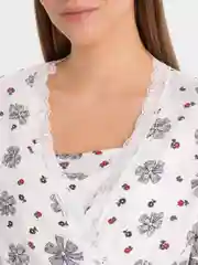 Комплект для беременных и кормящих, сорочка и халат в роддом, Lilians