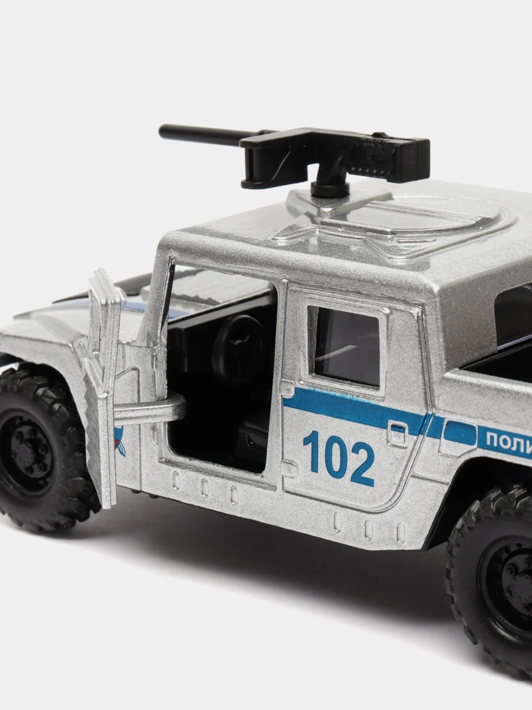 Металлическая модель Hummer H2. Полиция инерционная