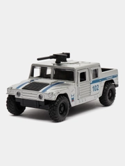Металлическая модель Hummer H2. Полиция инерционная