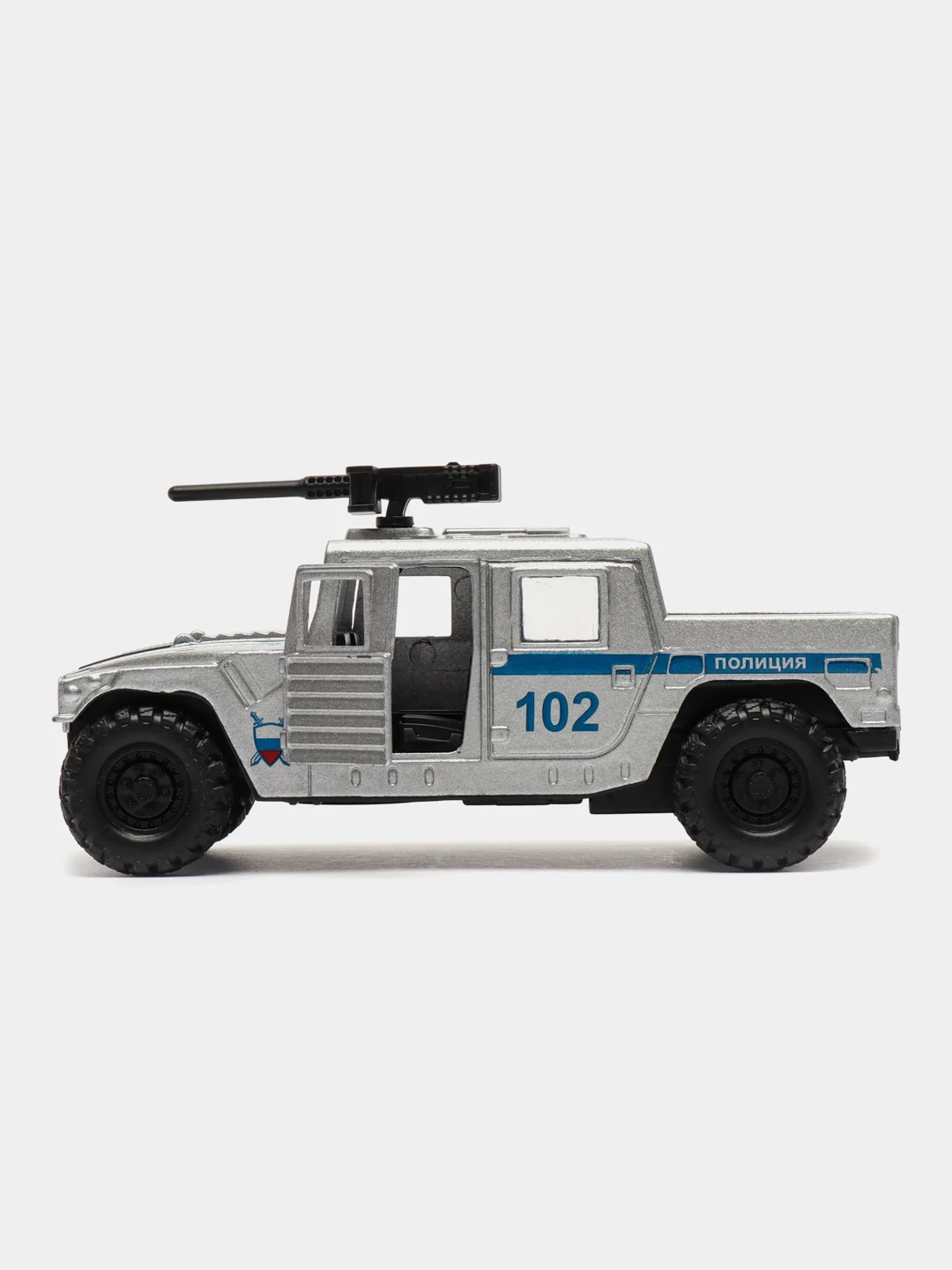 Металлическая модель Hummer H2. Полиция инерционная