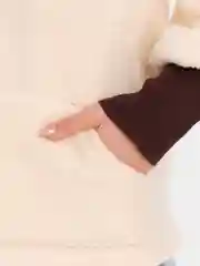 Бежевый женское худи