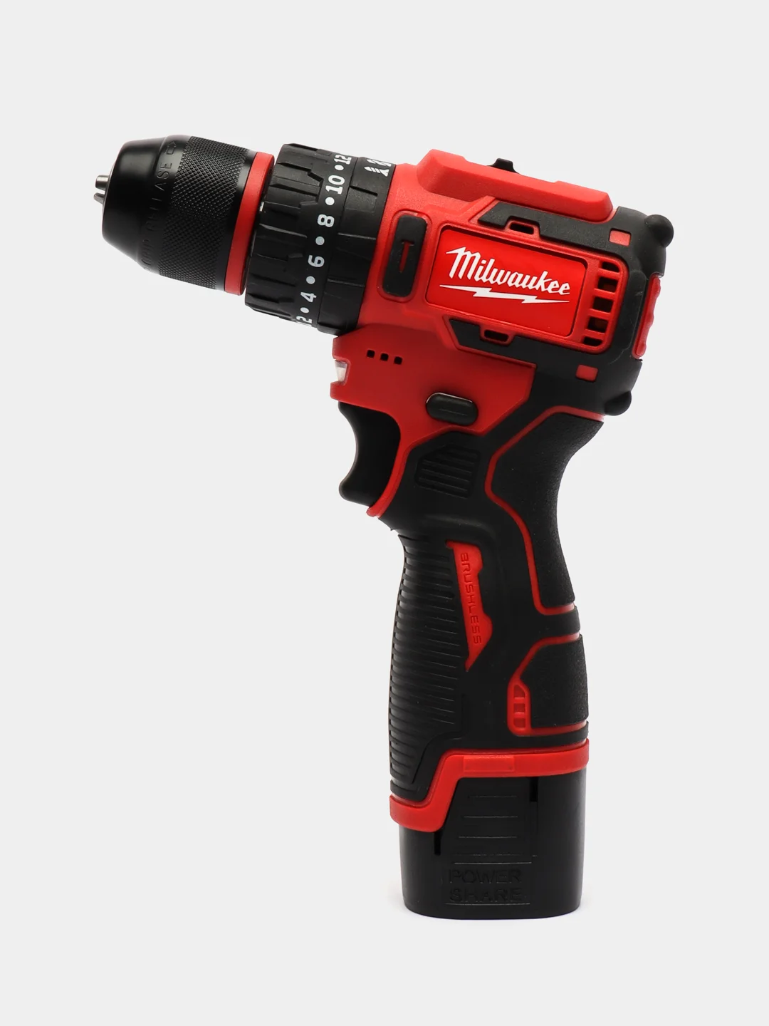 Шуруповерт аккумуляторный Milwaukee, 24 V, с ударным механизмом, шуруповерт, 18 В, 2 АКБ