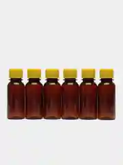 Бутылочка ПВХ коричневая, с крышкой  75ml