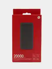 Черный внешний аккумулятор Xiaomi Redmi Fast Charge, 20000mAh, 18W (PB200LZM/VXN4304GL)