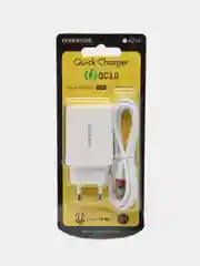 Зарядное устройство Borofone с кабелем Type-C, 18W, 3А,быстрая зарядка на Андроид,зарядник