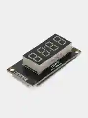 Модуль 7-сегментного индикатора TM1637 (0.36 разделители - точки, синие символы)