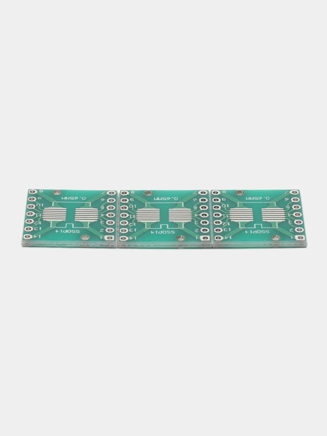3 штуки Плата макетная SOIC-14 / SSOP-14