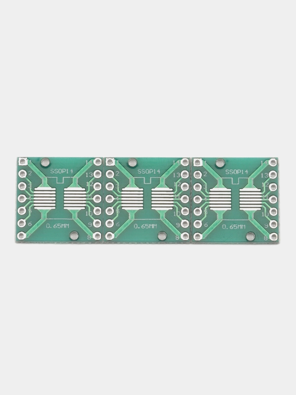 3 штуки Плата макетная SOIC-14 / SSOP-14