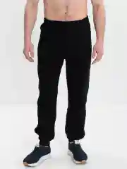 Черный брюки джоггеры утепленные