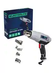 Фен строительный  ELECTROLITE Ф 2300(400/600 С 300/500 л/мин, резиновая рукоять,С НАБОРОМ)