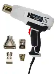 Фен строительный  ELECTROLITE Ф 2300(400/600 С 300/500 л/мин, резиновая рукоять,С НАБОРОМ)