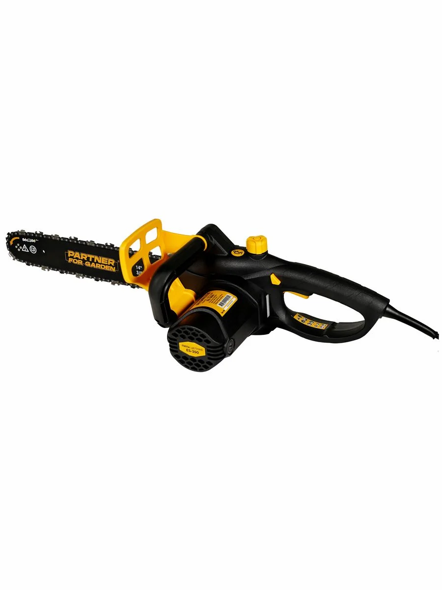 Пила цепная электрическая Partner for Garden ES-350(1800Вт,14"/ 35см шина,цепь 3/8-1,3-52)