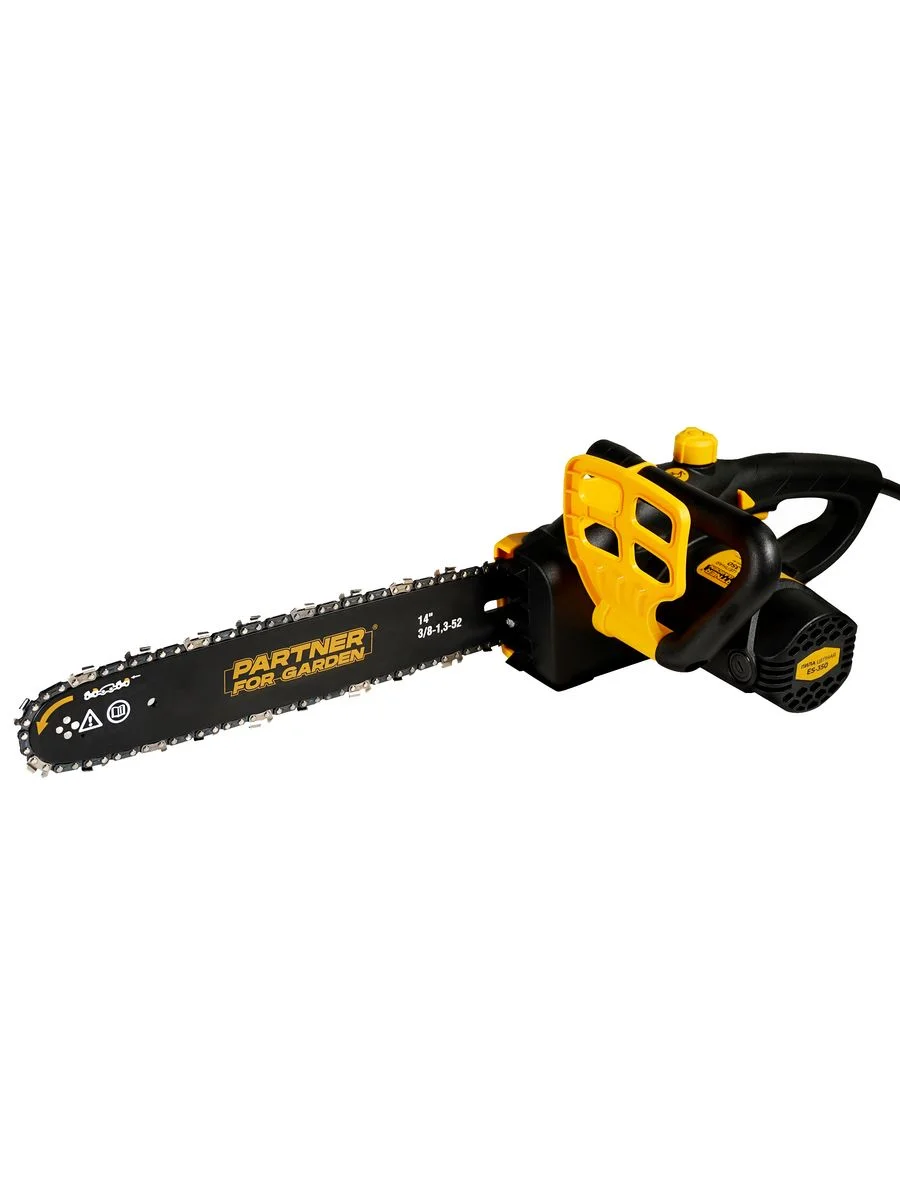 Пила цепная электрическая Partner for Garden ES-350(1800Вт,14"/ 35см шина,цепь 3/8-1,3-52)