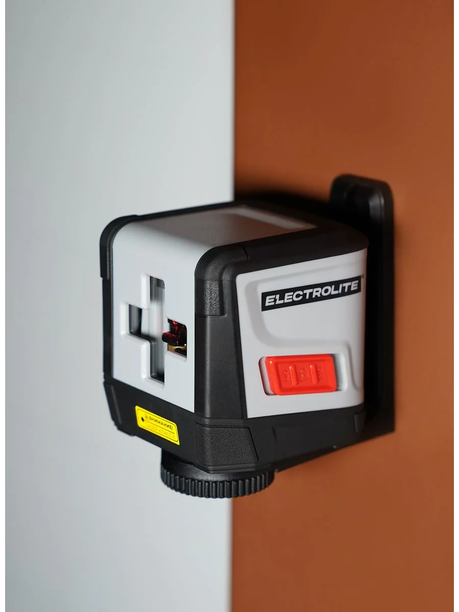 Лазерный уровень ELECTROLITE Л 2К (20 м,красный луч, 635 нм, погрешность 0,3 мм/м, верт/гориз)
